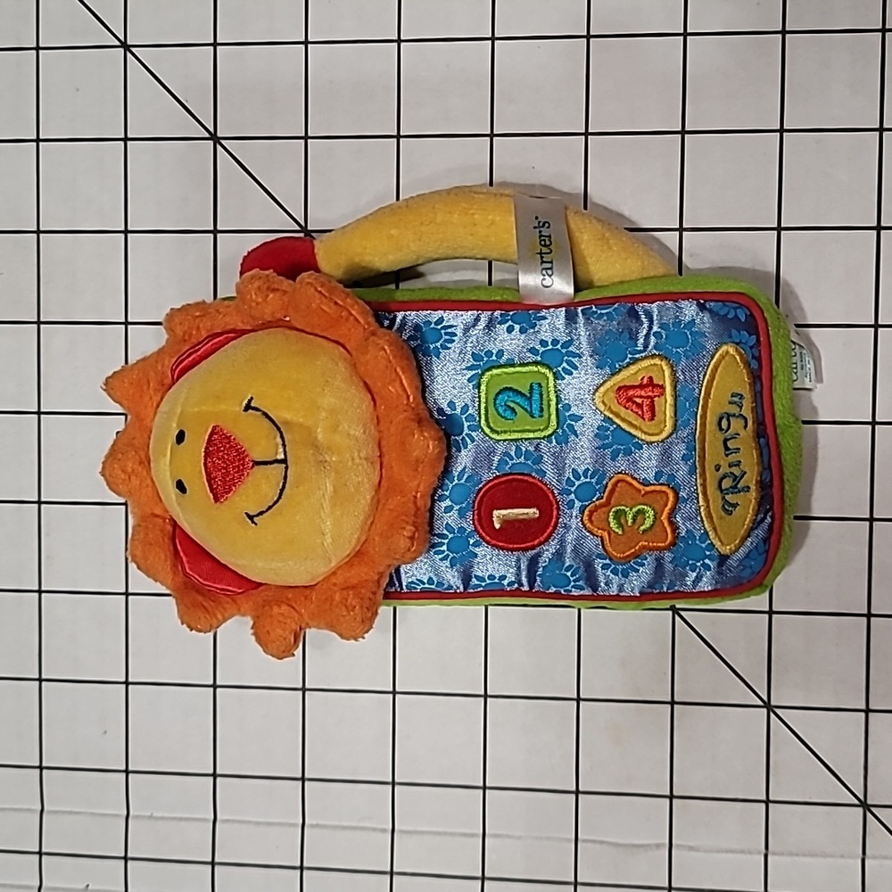 Carters Baby Toy - Phone Preloved - does not ring or make noise‎